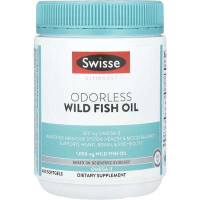 Ultiboost® Ongezoete Wilde Visolie, 1.000 mg, 400 Softgels