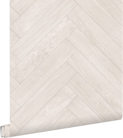 ESTAhome behang hout motief beige - 53 cm x 10.05 m - 139173