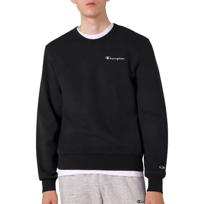 Champion Icons Small Logo Crewneck Sweater Heren - Maat L