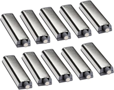SnelShoppen - LOOTICH Push to Open Deurvangers voor Keukenkasten en Kledingkasten - Automatische Spring Flap Touch Klink - Schroefbevestiging - Set va