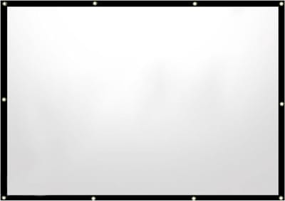 Projectiescherm - Beamerdoek Beeldscherm - Thuisbioscoop Presentaties - Gemotoriseerd Instelbaar - 84 inch - Grijs