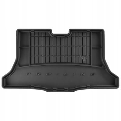 FROGUM TM Kofferbakmat - Geschikt voor NISSAN Tiida I Hatchback (2004-2012) - TPE Rubber - Zwart