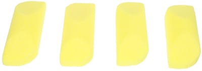 Dailygoods- Puimsteen 4 Stuks - Voetschrobber - Eeltverwijderaar - Voetverzorging - Voetrasp - Hielreparatie - Herbruikbaar PU - Voetvijl