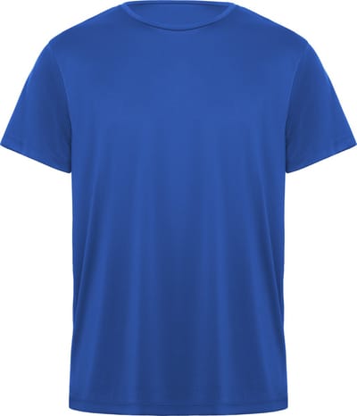 3 pack Kobalt Blauw unisex Control Dry sportshirt korte mouwen Daytona merk Roly maat S