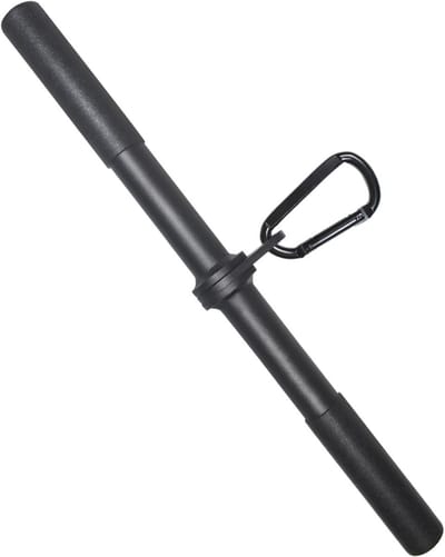 Rotating Straight Rod Cable Gym Attachments - Multi Gym Pull Down Handles