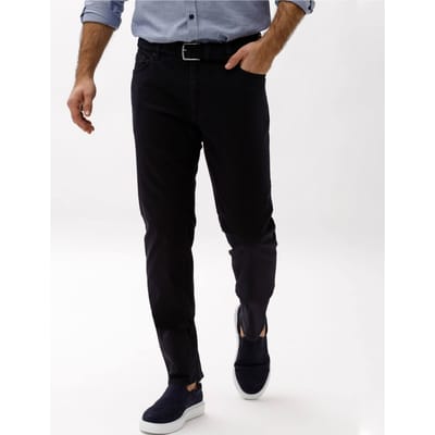 Brax Heren Broek  Style CADIZ, perma blauw, maat 38/30