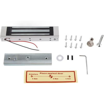 Elektromagnetisch slot inbouw 396 lbs 180 kg houdkracht 24 V ingebed elektrisch magnetisch slot voor