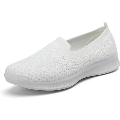 Damesmode Ultralichte Ademende Sportschoenen Vier Seizoenen Platte Hardloopsneakers 35