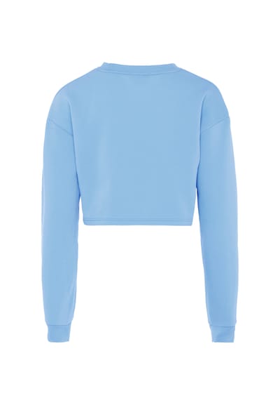 Mymo Sweatshirt Dames Zacht blauw