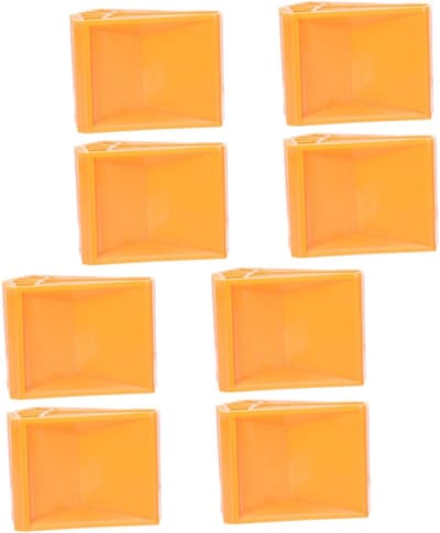 Antislip Rubber Pads - Ladder Stabilisatoren - Veilige Ladder Gebruik - Snelle Installatie - 8 Stuks - Oranje