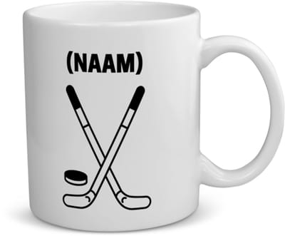 Akyol - ijshockey met eigen naam koffiemok - theemok - Sport - ijshockeyer - sport - 350 ML inhoud