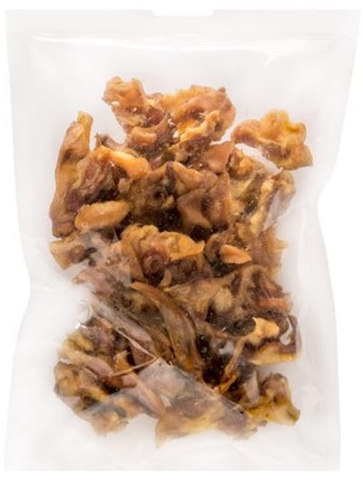 Landman Gedroogde Varkensoren in Stukken (250gr) - Hondensnacks - Hondensnoepjes - Kauwsnack hond