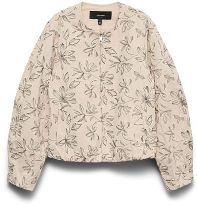 Vero Moda Jas Vmbetty Short Jacket 10347272 Cement Dames Maat - M