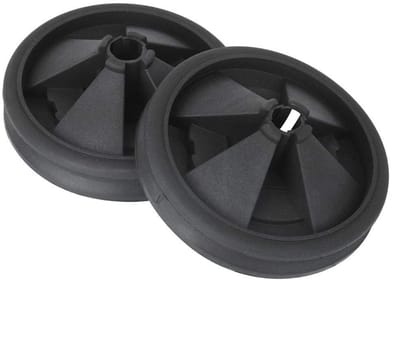 Dailygoods- Afvalontdoener 2 Stuks - Siliconen Anti-Spatten Cover - Vuilnis Verwijdering - Spatbescherming - Sink Baffle - Voor 87 Mm Buitendiameter - Afvaldeksel