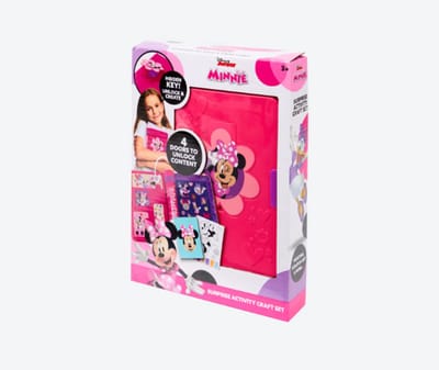 Disney Minnie Surprise Knutselset – 33-delig – Creatieve Knutselbox voor Kinderen met Stickers, Papier & Accessoires
