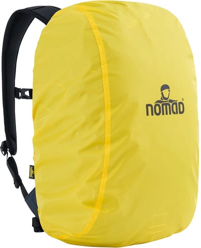 NOMAD® Regenhoes Rugzak 20-30L | Geel | Rugzakhoes Waterdicht | Opvallend & Reflecterend | Incl opbergzakje