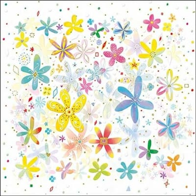 Lunch servetten Fancy Flowers - Ambiente - 33x33 cm