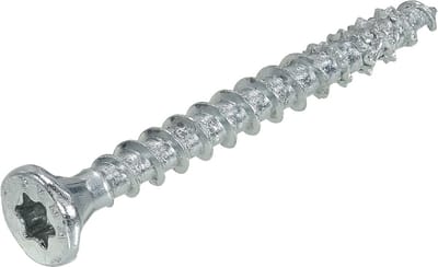 Dynaplus - Unischroeven - Torx 20 platkop - 4 x 40mm - Verzinkt - Voldraad (500 stuks)