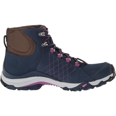Oboz Dames Sapphire Nubuck Wandelschoenen (Blauw)