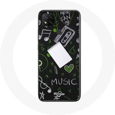 Xiaomi Redmi 9C muziekcassettehoes