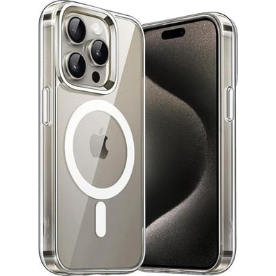 Transparante Magsafe Magnetische Telefoonhoes Draadloos Opladen Beschermhoes Shell Voor iPhone 15 14 13 12 11 Pro Max Mini XS XR 8 For iphone XS Max