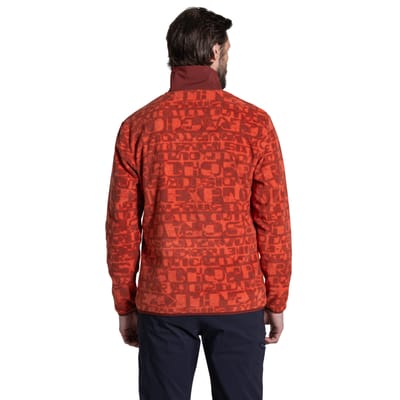 Craghoppers Heren Dewlish II Bedrukte Overhead Fleece Top (Veldspaat)