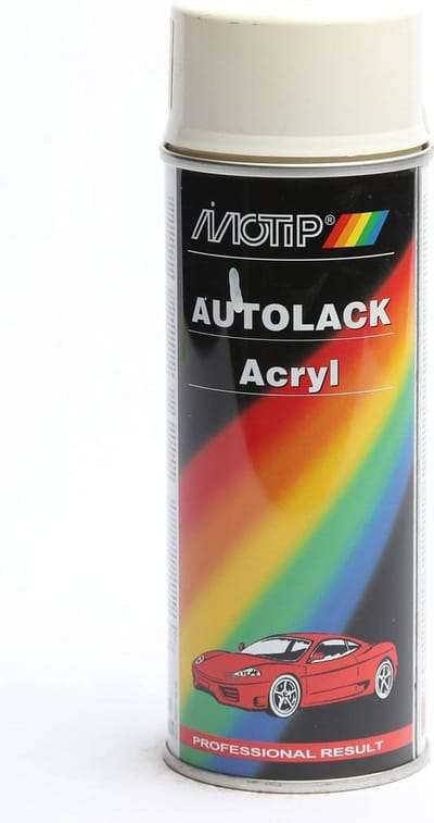 Motip 45745 - Autolak spuitbus - Wit  - 400ml