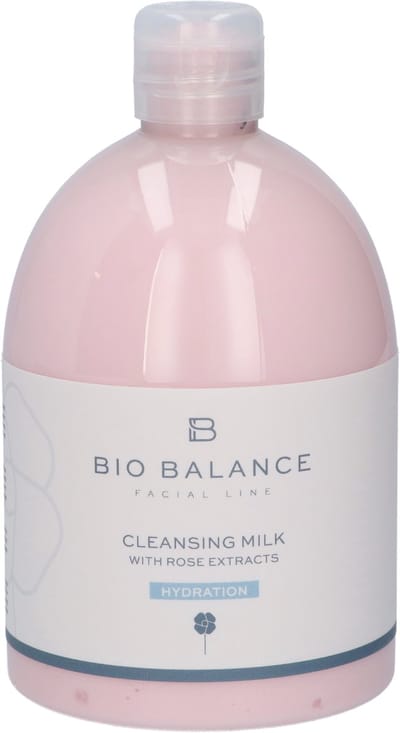 BIO BALANCE REINIGINGSMELK MET ROZENEXTRACT 500ML
