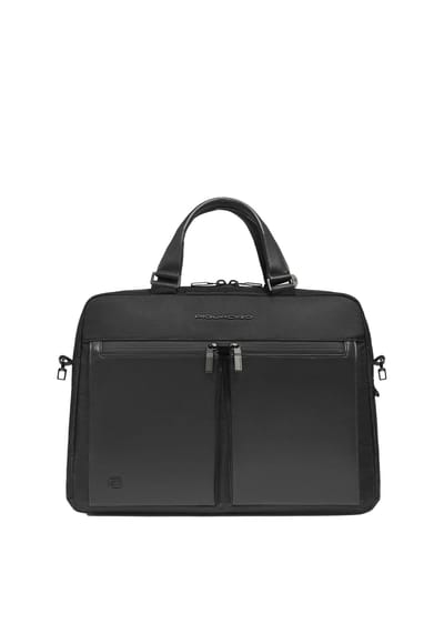 PC-map 14" Man Piquadro CA6623S136-N Zwart