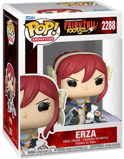 Fairy Tail Erza vinylfiguur 2288 Unisex Funko Pop! - Neutraal - Standard