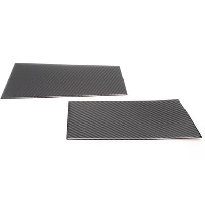 2 stuks B-stijl sierlijst koolstofvezel buitenkant afdekking decor pasvorm voor Nissan 350Z COUPE 2003-2009 gray