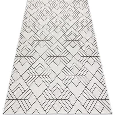 Kleden Rugsx Sisal tapijt SISAL FLAT 48731960 Vierkant , 140x200 cm