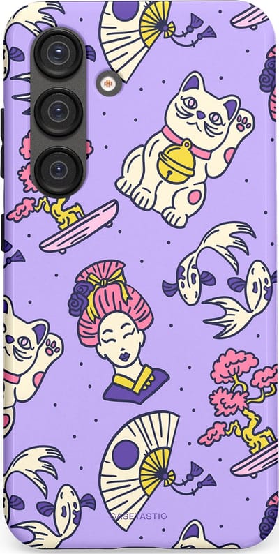 Casetastic Hoesje Geschikt voor Samsung S25 - Stijlvolle Beschermende Duo-layer Case - Bonsai