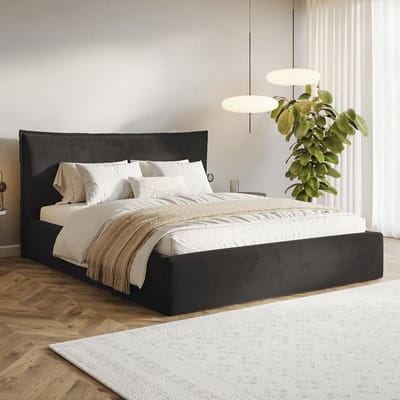 Opvouwbaar vloermatras 90x190 cm – Drievoudig inklapbare eenpersoons gastenmatras 10 cm dik met wasbare corduroy hoes, logeermatras & bed-in-a-box – Pauwhome