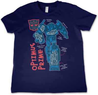 Transformers Kinder-T-shirt Optimus Prime Kids Tee HSB-12-TF1202-DTF556
