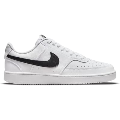 Nike Court Vision Low Next Nature Dames Sneakers - White/Black