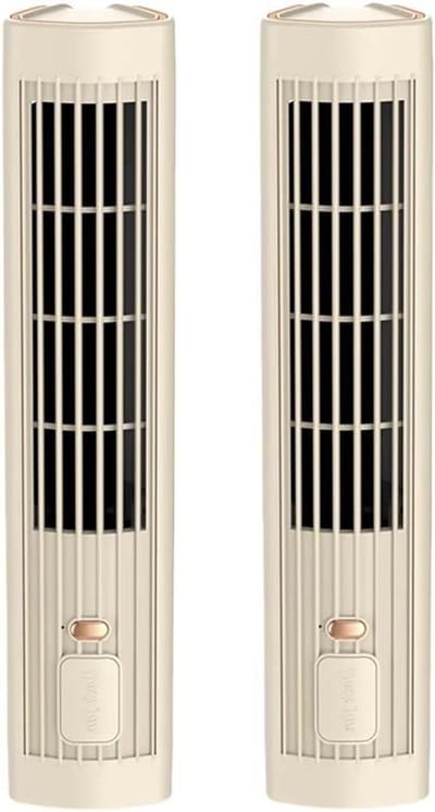 Toren Ventilator - Draagbare Airco - Persoonlijke Koeling - Energiezuinig Ontwerp - Compact Formaat - Khaki