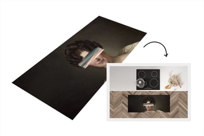Keukenloper - Loper keuken - Kunst - Oude meesters - Verf - 120x50 cm - Keukenloper vinyl