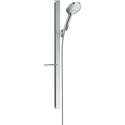 hansgrohe Raindance Select S doucheset 120 3jet EcoSmart met doucheglijstang 90 cm en zeepbakje, 27649000