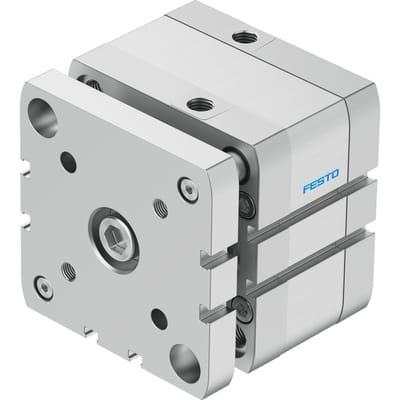 Festo Compacte Cilinder 80mm Boring 10mm Slag ISO 21287 Dubbelwerkend - 554277 - P2DQ4