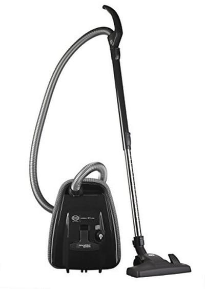 Compacte Vloerstofzuiger met Drie-Traps Microfilter en Elektronische Vermogensregeling