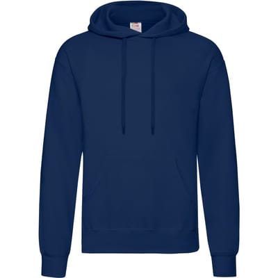 Fruit of the Loom Heren Klassieke Hoodie (Marine)