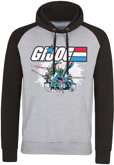 G.I. Joe Tank Action Base ball-hoodie