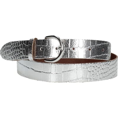 Sub55 - Dames Riemen Zilver Zilverkleur 85