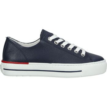 Paul Green - 4760 - Lage sneakersDames sneakers - Kleur: Blauw - Maat: 41