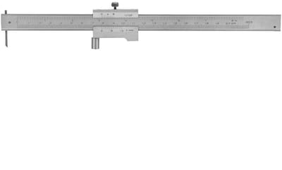Allecto - Parallelle Markeringsmeter - Stalen Markering - Precisie Meetinstrument - 0-200MM - Roestvrijstaal - Voor Professionals - 0-200MM