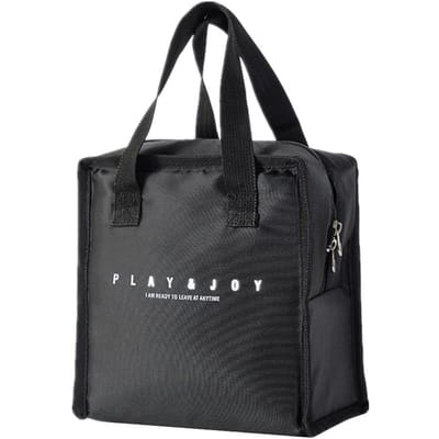 Lunchtas Draagtas Lunch Organizer Houder Lunch Bewaarcontainer zwart