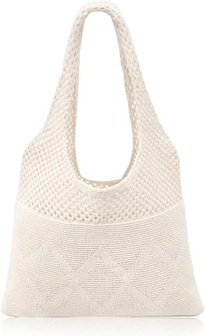 Vouwbare Strandtas voor Dames, Grote Lichtgewicht Zomer Strandtas van Polyester, Ideaal voor Vakantie en Dagjes Uit