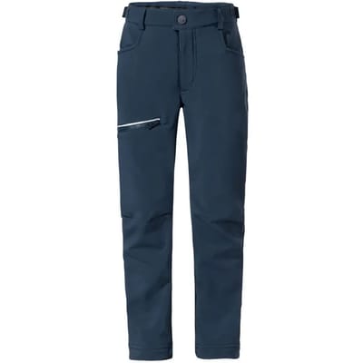 Vaude Bike Qimsa Softshell Broek Blauw 122-128 cm Jongens