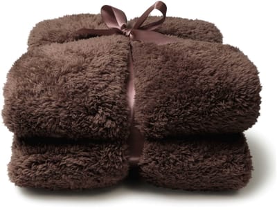 Unique Living Teddy Plaid - Ultiem Zacht & Warm Woondeken